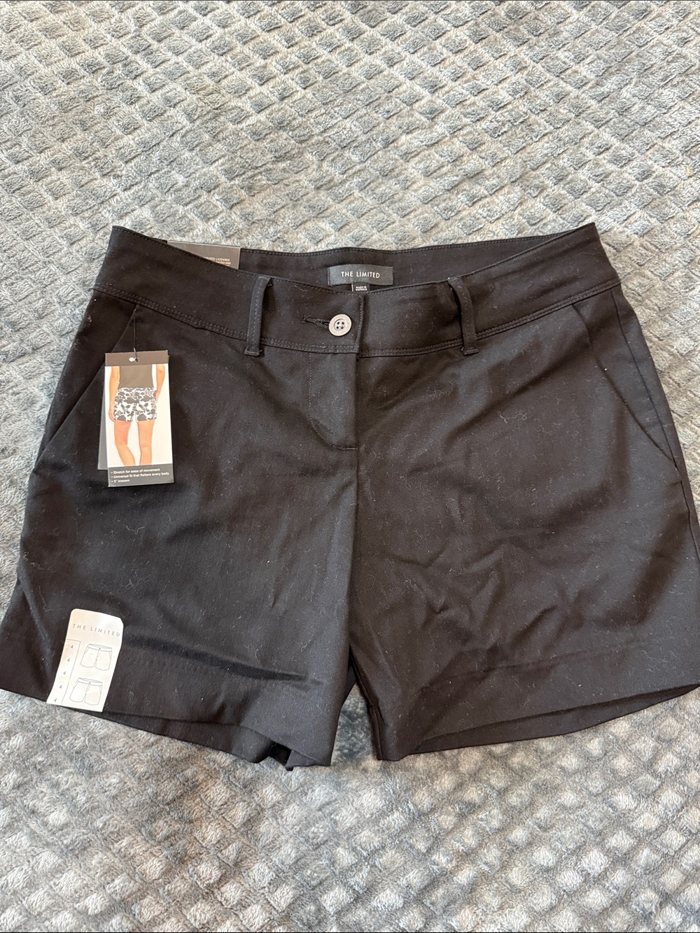 The Limited Black Women's Tailored Stretch Shorts